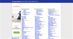 Desktop Screenshot of mybackdoors.com