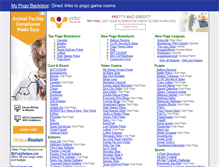 Tablet Screenshot of mybackdoors.com